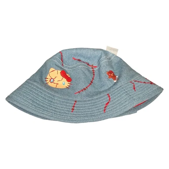 2023 Universal Studios Halloween Horror Nights Hello Kitty Chucky Bucket Hat‎ s-l400.jpg main image 3